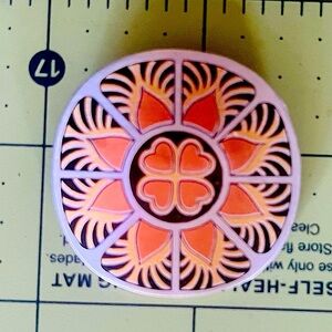 Reed & Barton Damascene Hearts Sun ☀️ ❤️